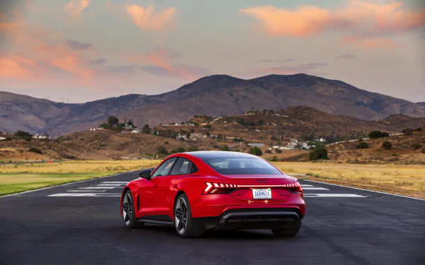  2022 Red Audi RS e-tron GT