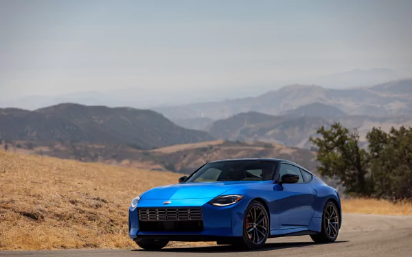  2023 Blue Nissan Z Performance