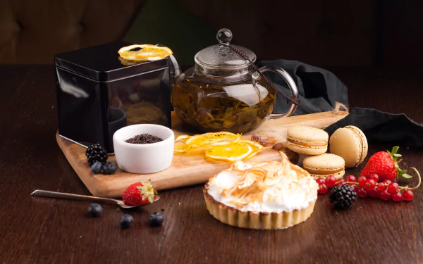 tartlet food still life HD Desktop Wallpaper | Background Image