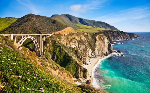 California man made bridge HD Desktop Wallpaper | Background Image