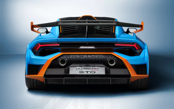 supercar vehicle Lamborghini Huracán STO HD Desktop Wallpaper | Background Image