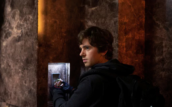 Freddie Highmore movie The Vault (2021) HD Desktop Wallpaper | Background Image