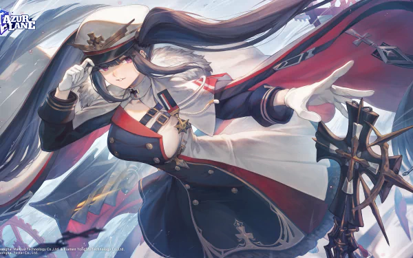 Peter Strasser (Azur Lane) Anime Azur Lane HD Desktop Wallpaper | Background Image