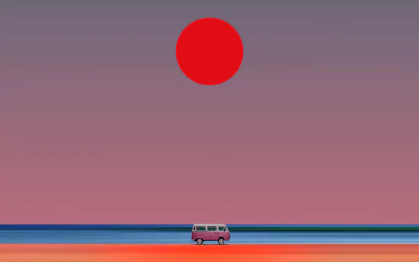 minimalist vehicle van HD Desktop Wallpaper | Background Image