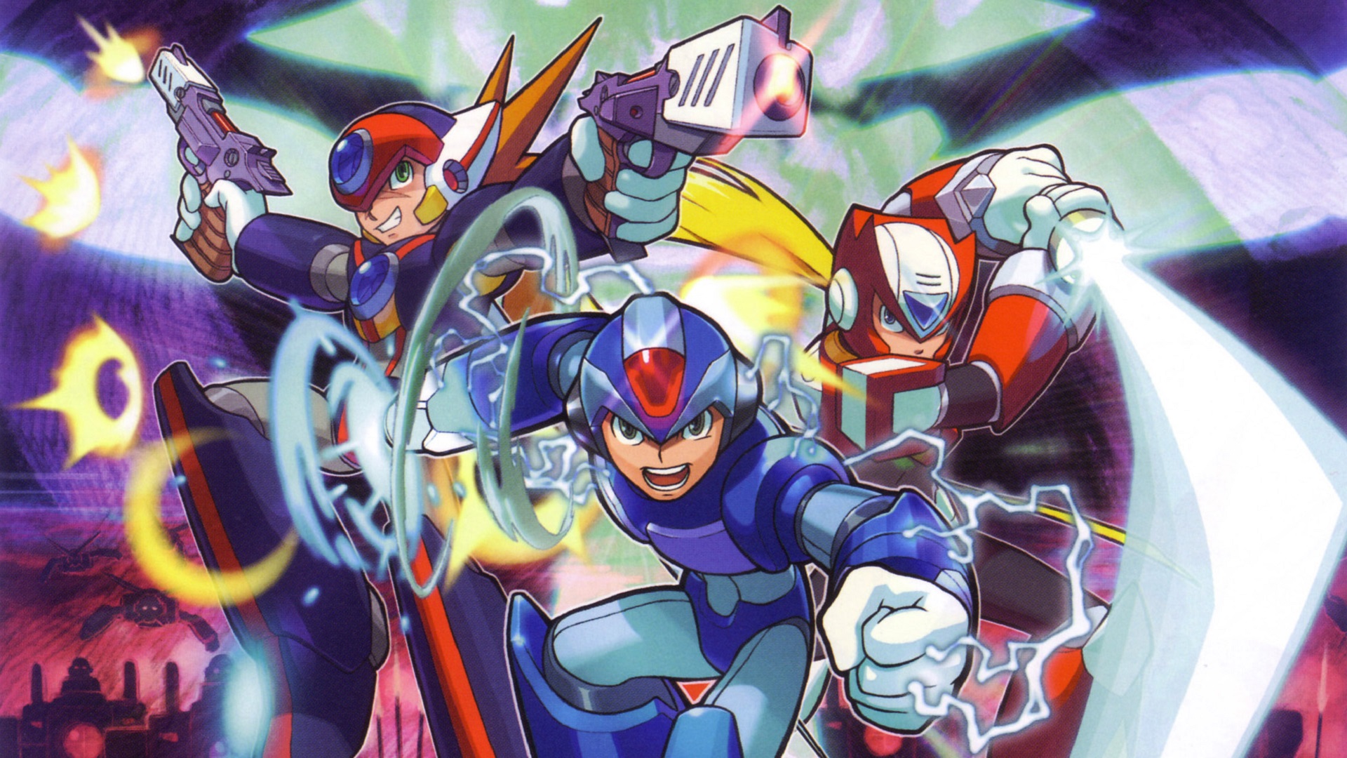 Video Game Mega Man X8 HD Wallpaper | Background Image
