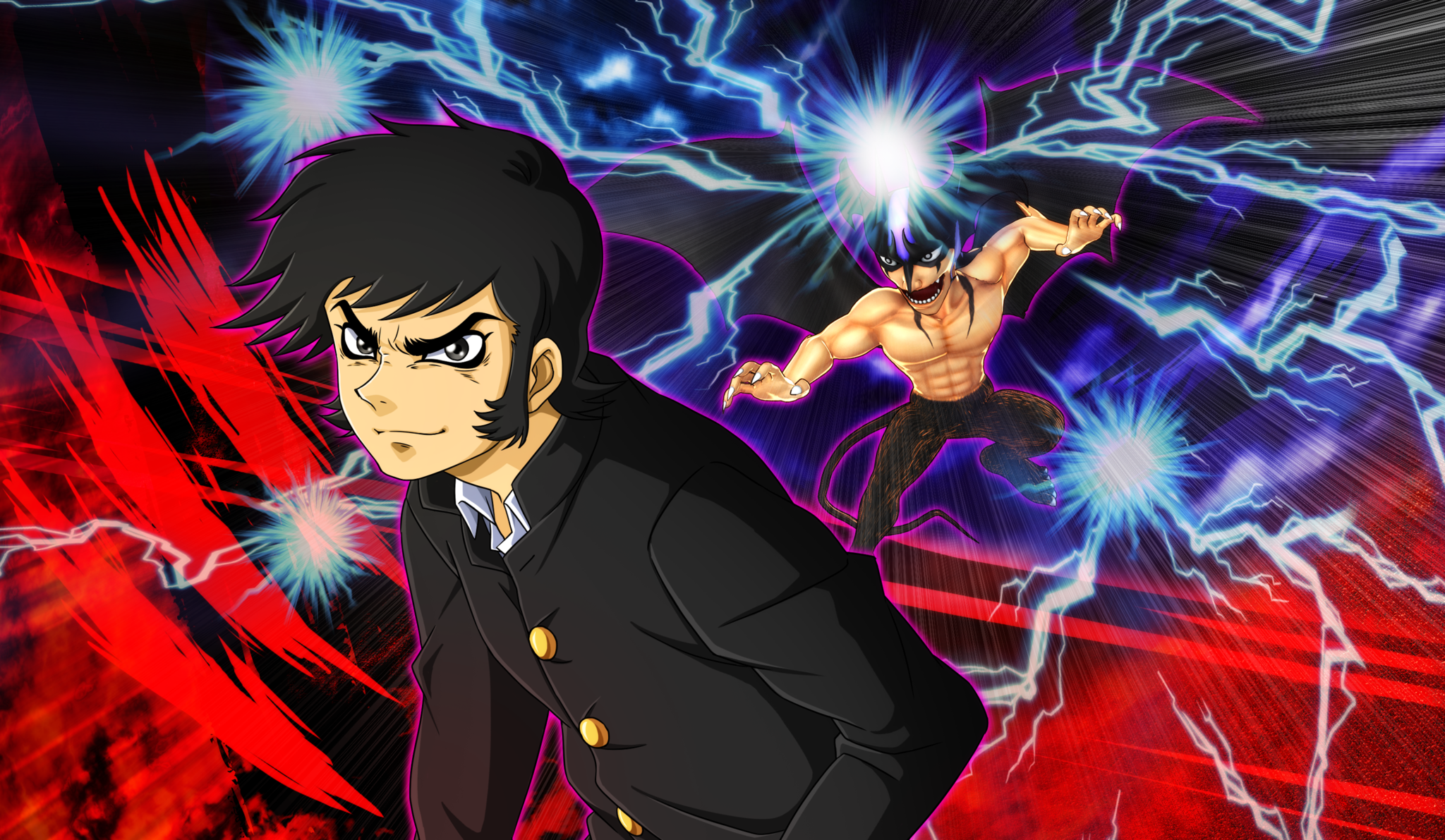 Anime Devilman HD Wallpaper | Background Image