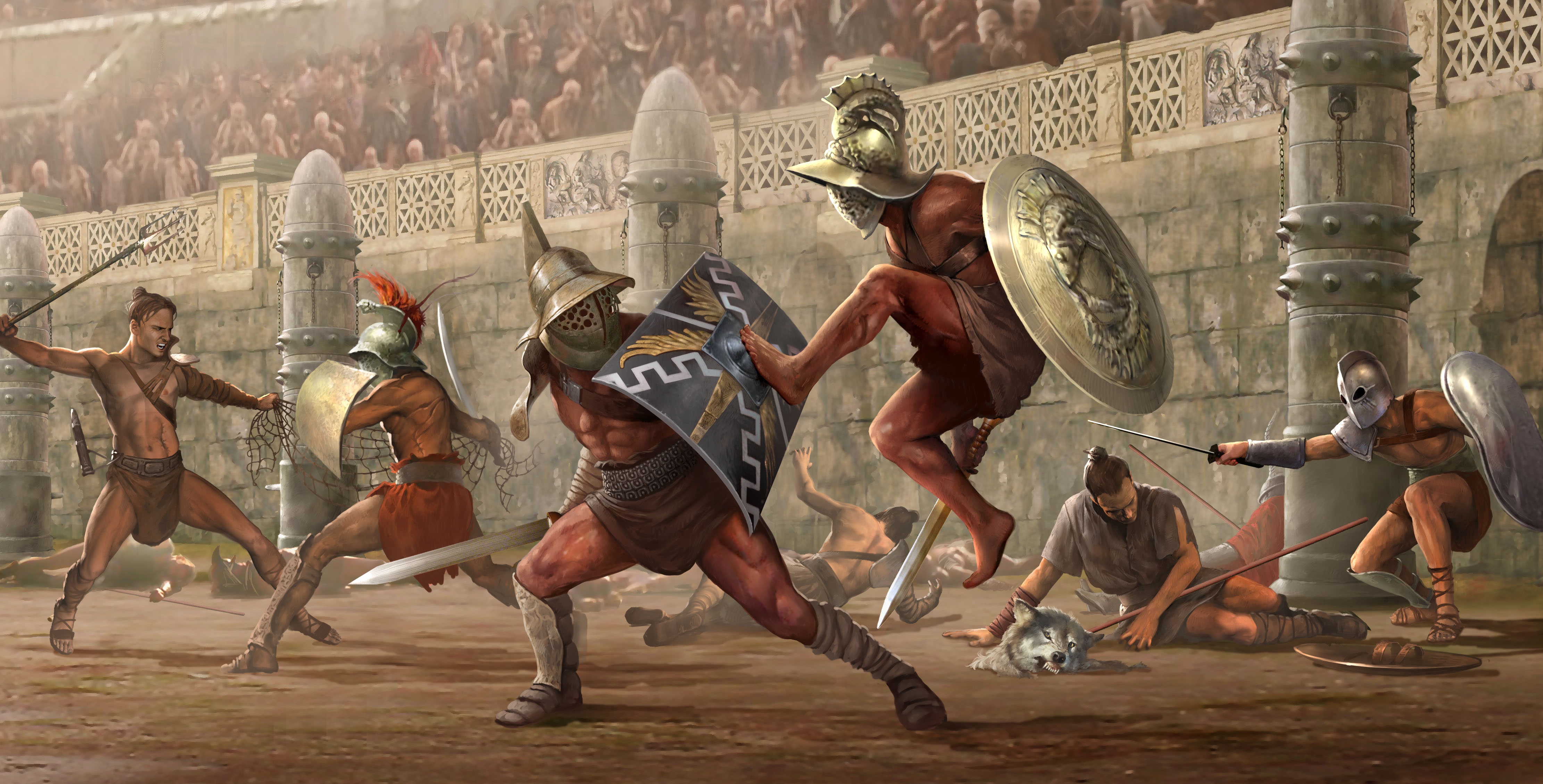 Roman Gladiator Wallpapers  Top Free Roman Gladiator Backgrounds   WallpaperAccess