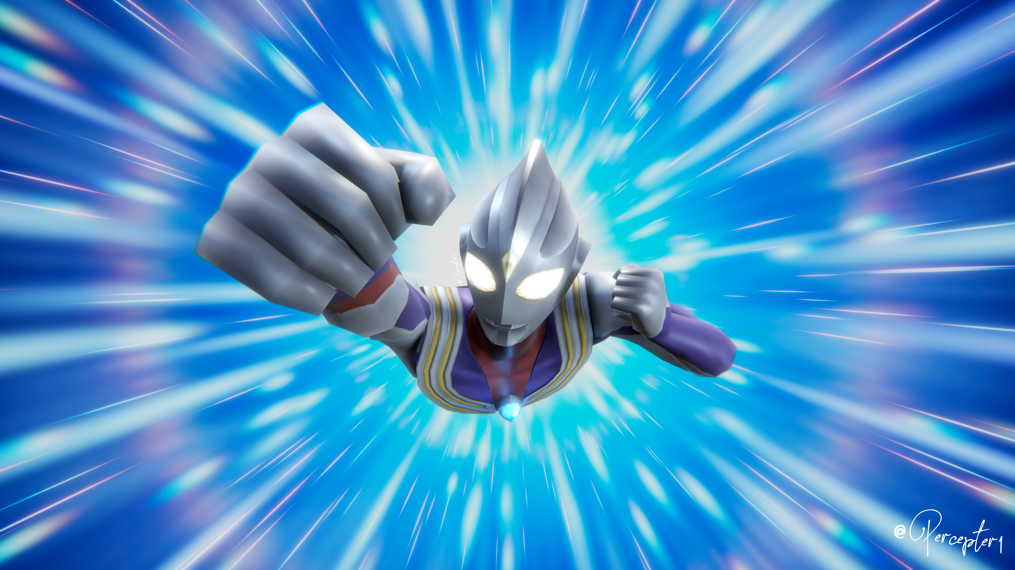 Ultraman Tiga (character) | Ultraman tiga, Superhero, Character