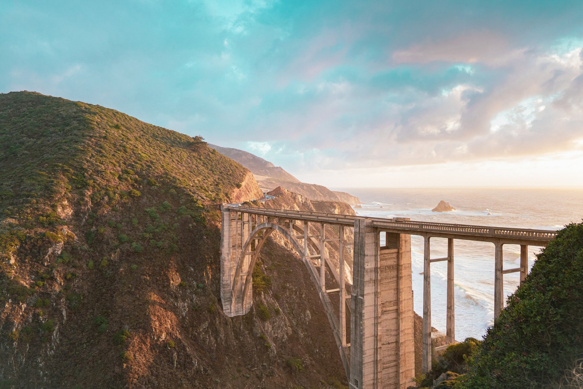 Download Bixby Creek Bridge Man Made Bridge 4k Ultra HD Wallpaper by Patrick Adcock
