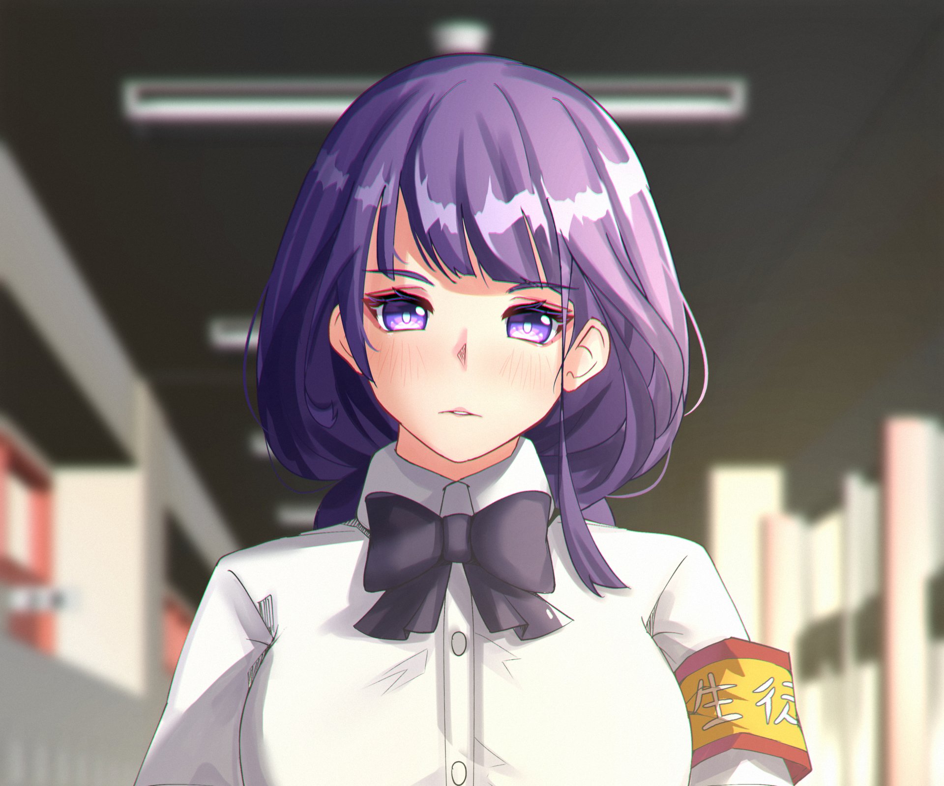 Download Purple Eyes Purple Hair Baal Raiden Shogun (Genshin Impact) Video Game Genshin Impact HD Wallpaper by pmglory