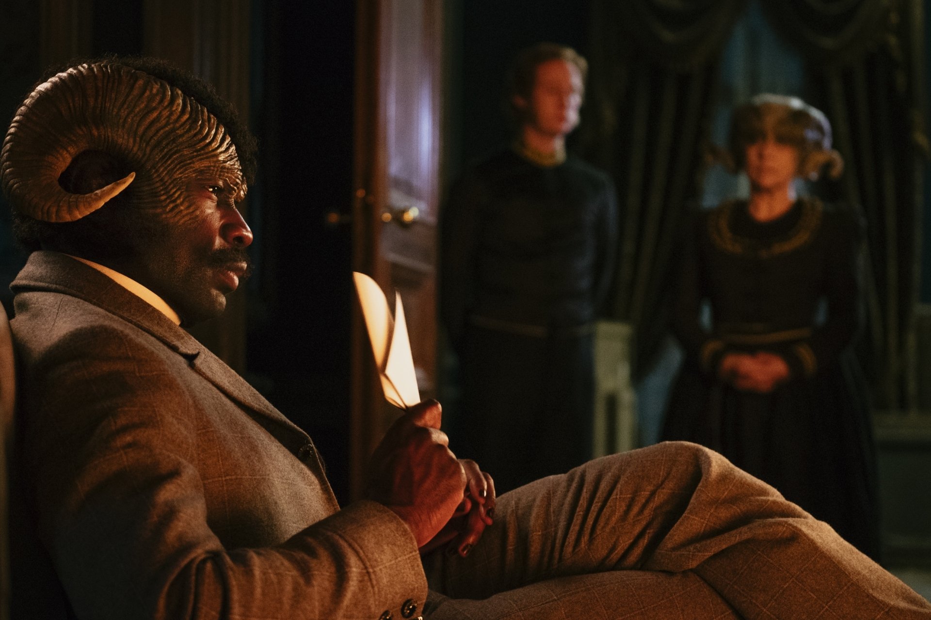 Download Agreus Astrayon David Gyasi TV Show Carnival Row HD Wallpaper