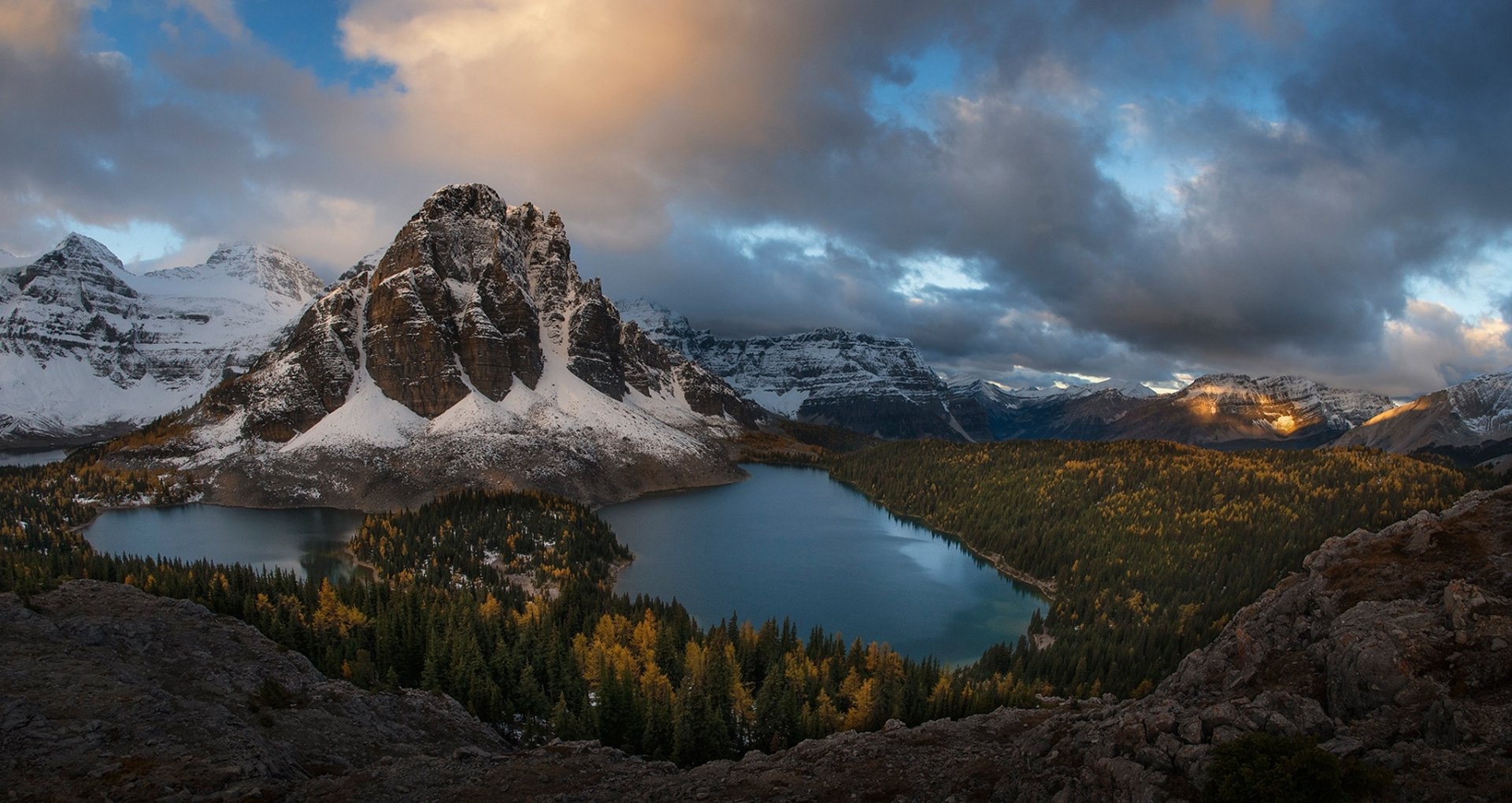 Download Nature Mount Assiniboine HD Wallpaper