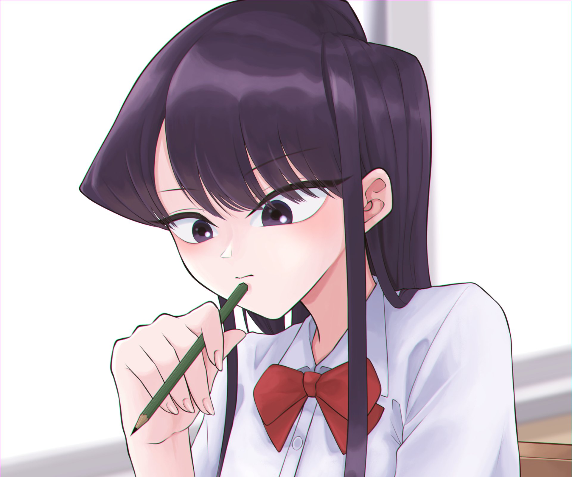 Download Komi Shouko Anime Komi Can't Communicate HD Wallpaper by yuhi