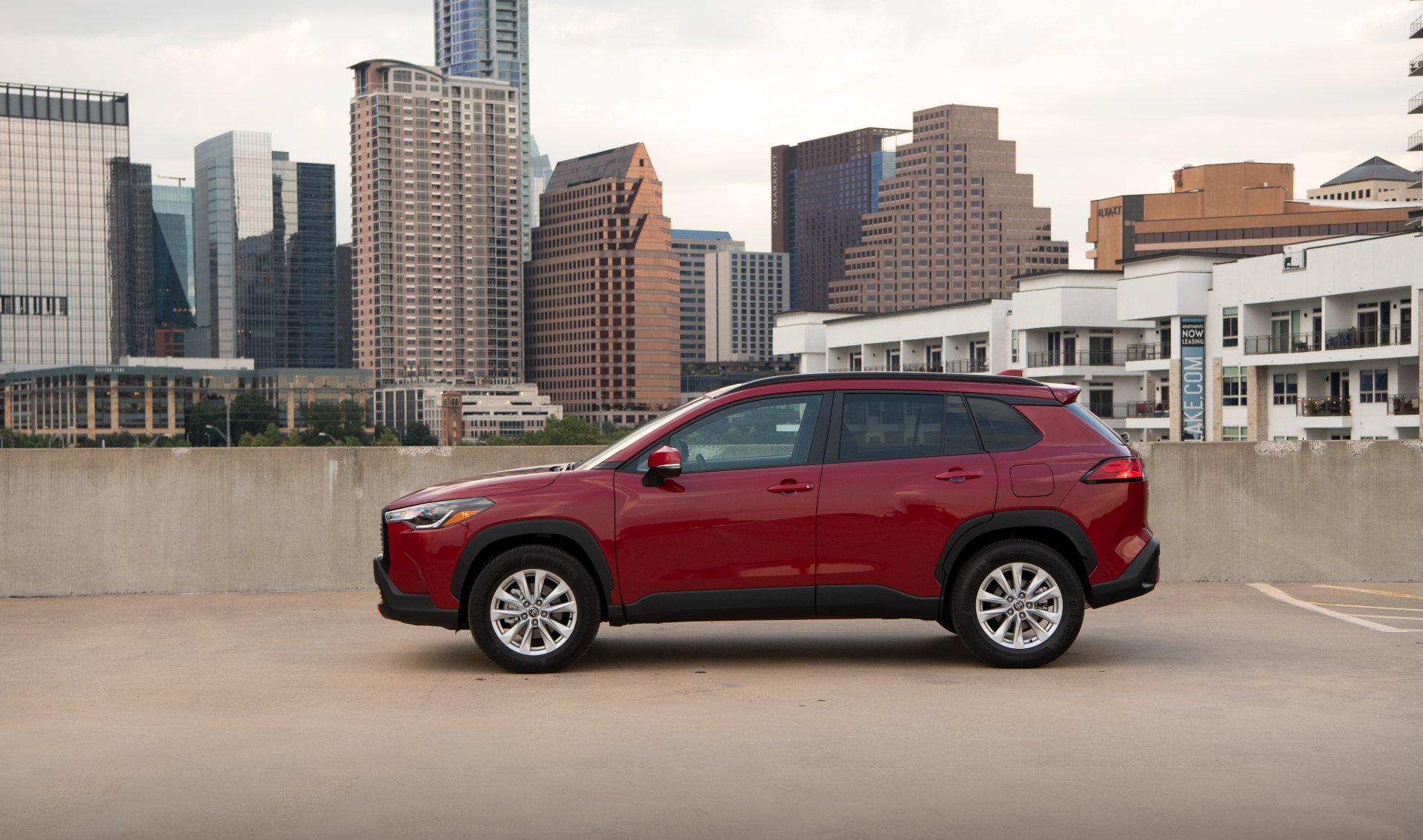 Download SUV Toyota Corolla Cross LE AWD Vehicle Toyota Corolla Cross 8k Ultra HD Wallpaper