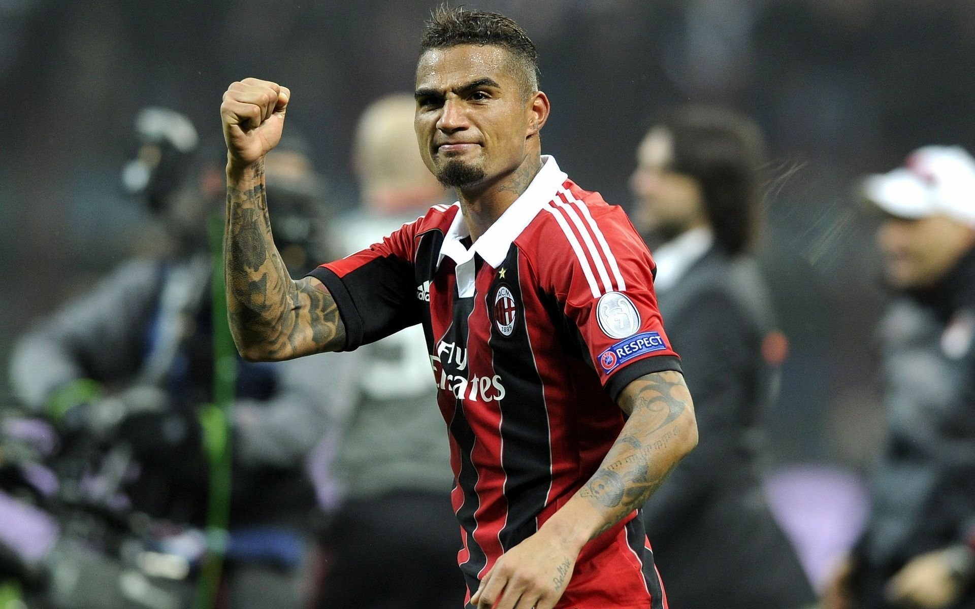 Download A.C. Milan Kevin-Prince Boateng Sports HD Wallpaper