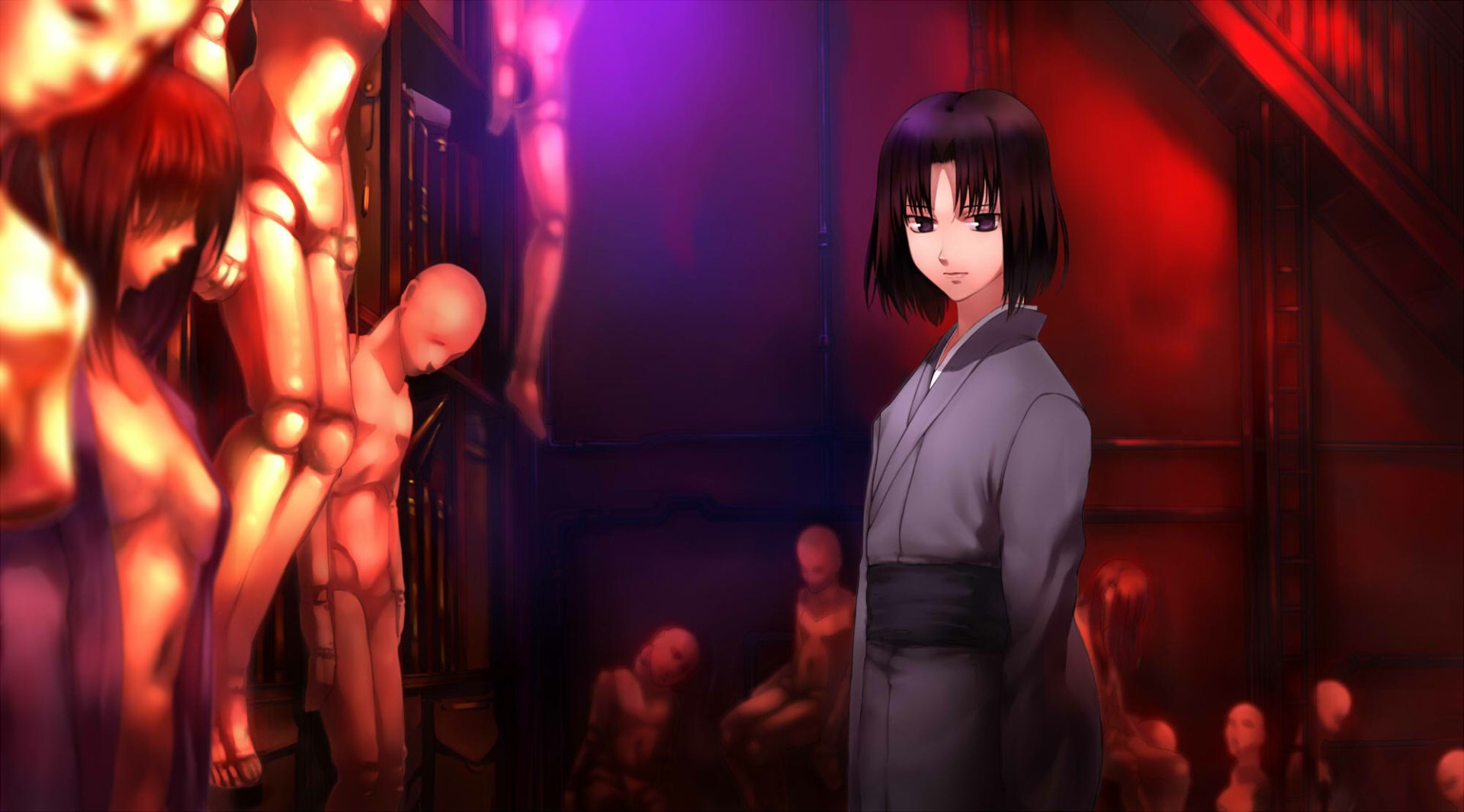 Download Shiki Ryougi Anime The Garden Of Sinners HD Wallpaper by 剑皇