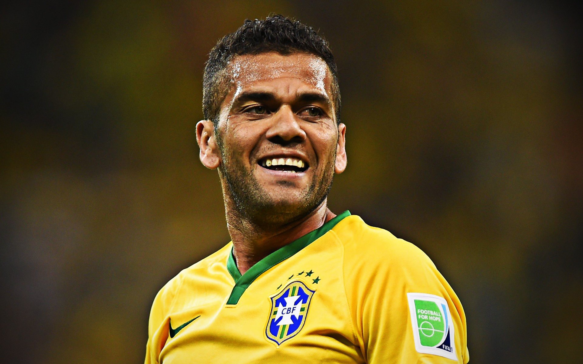 Download Brazil National Football Team Dani Alves Sports HD Wallpaper