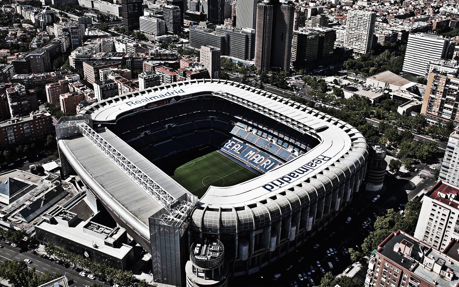 Santiago Bernabeu Stadium HD Wallpaper