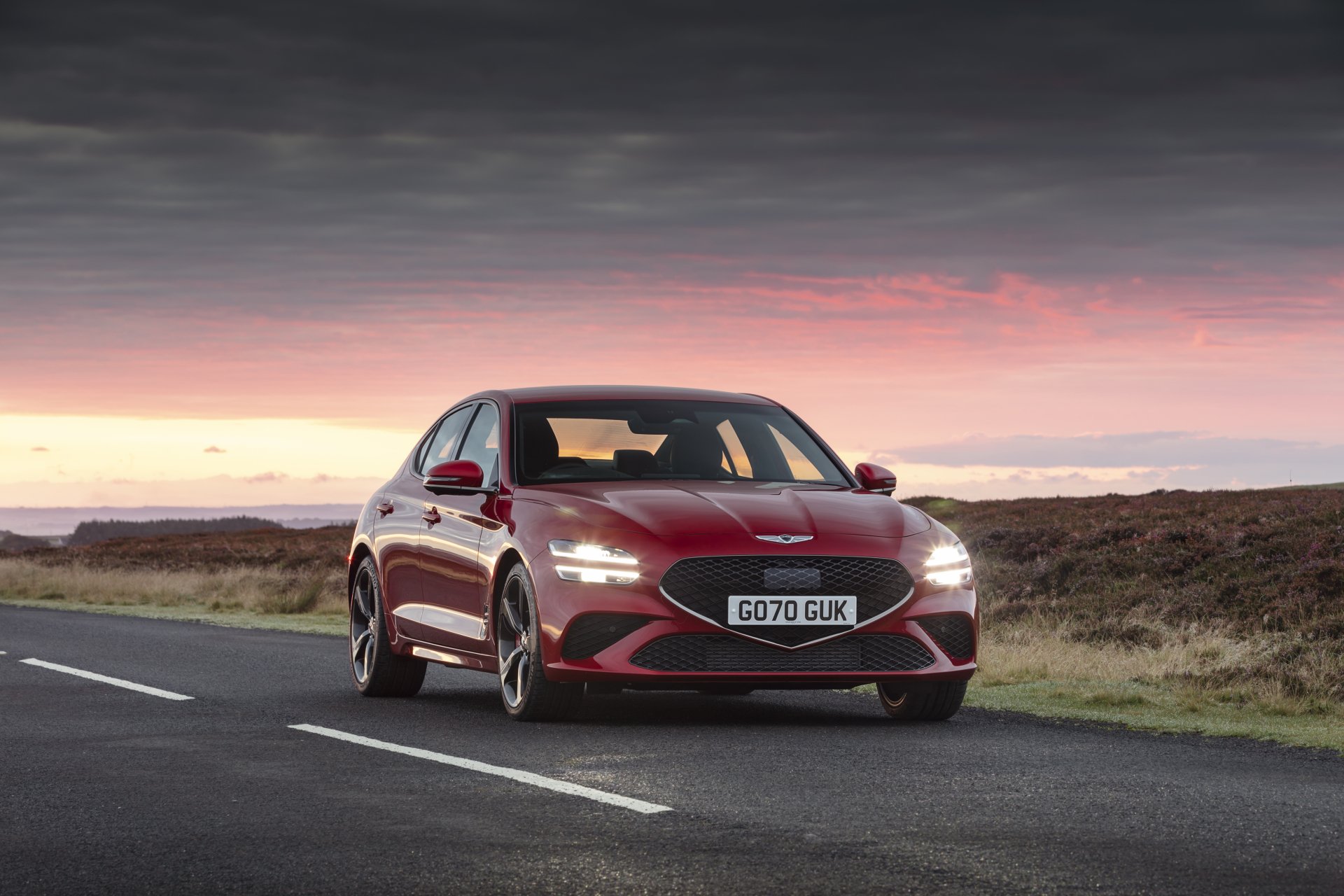 Download Genesis G70 2.0T Vehicle Genesis G70 4k Ultra HD Wallpaper