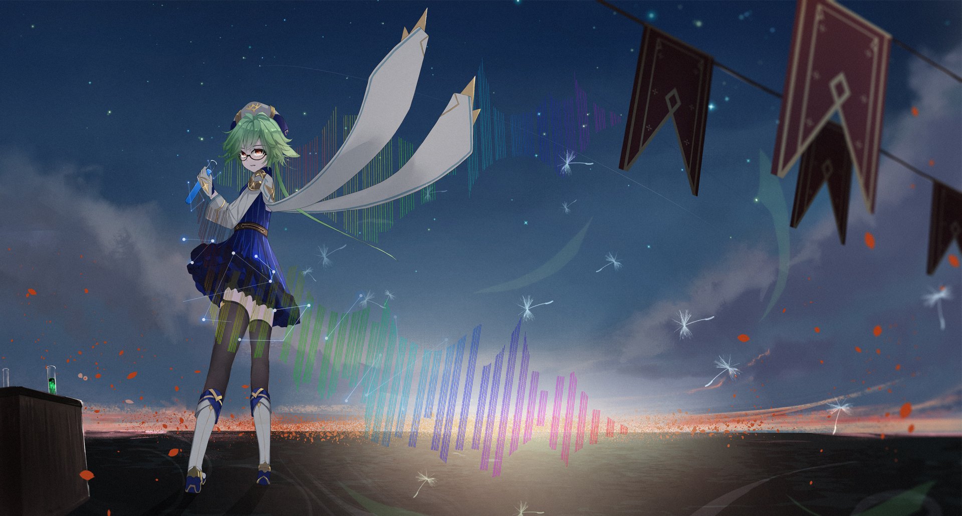 Download Sucrose (Genshin Impact) Video Game Genshin Impact HD Wallpaper by eps3rd