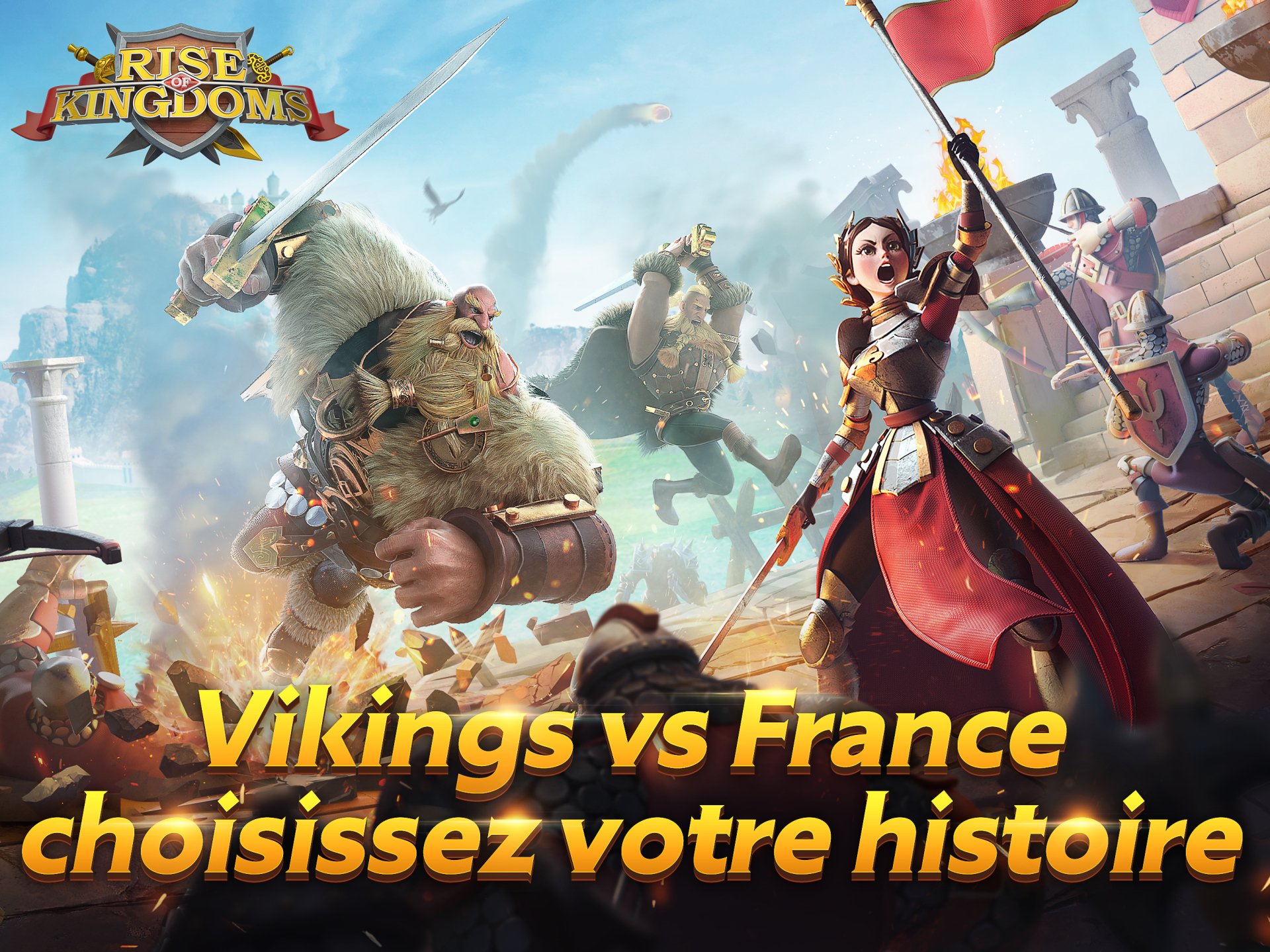 Download Video Game Rise Of Kingdoms HD Wallpaper