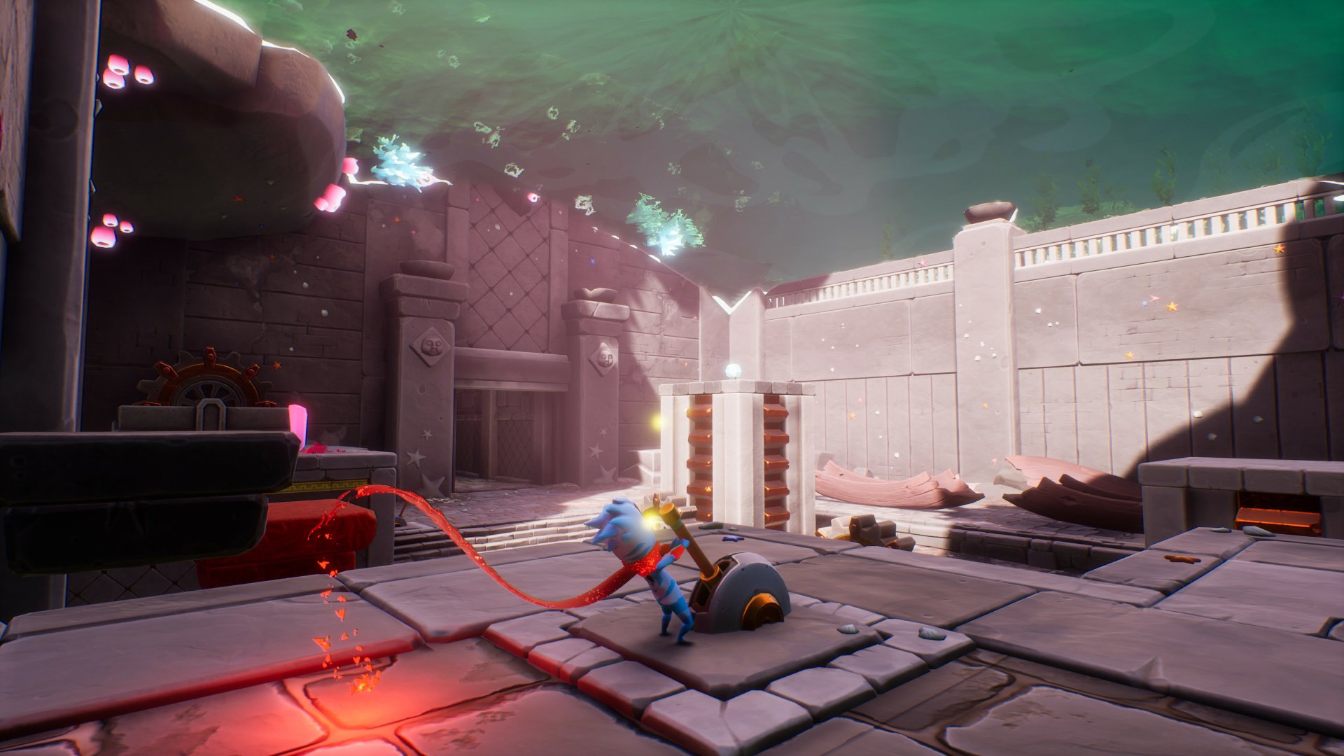 Download Video Game Scarf 4k Ultra HD Wallpaper