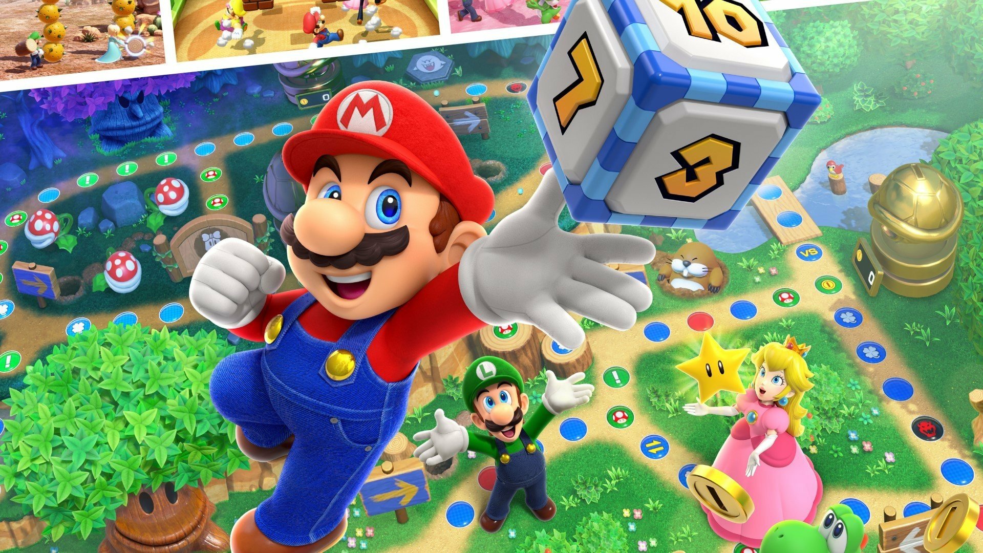 Download Mario Video Game Mario Party Superstars Hd Wallpaper 1534