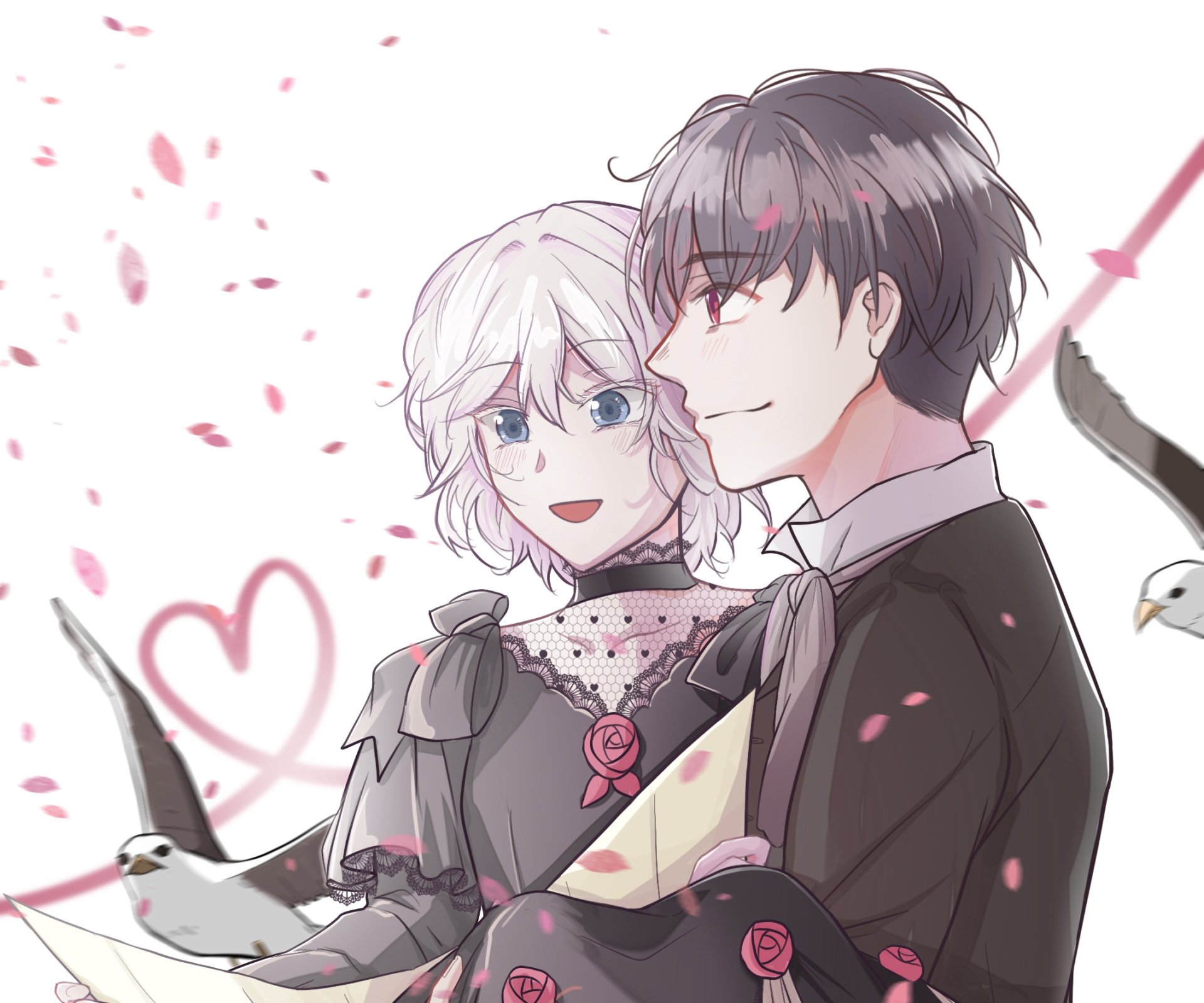 Download Jean-Jacques Chastel (The Case Study Of Vanitas) Chloé D'Apchier Anime The Case Study Of Vanitas HD Wallpaper by ｎｏｒｉｎ