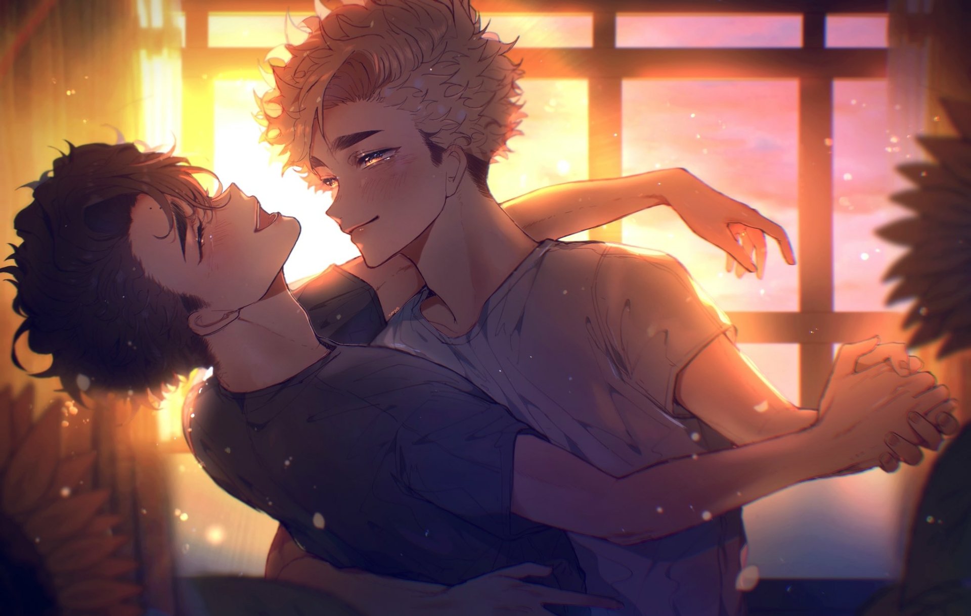 Download Kiyoomi Sakusa Miya Atsumu Anime Haikyū!! HD Wallpaper