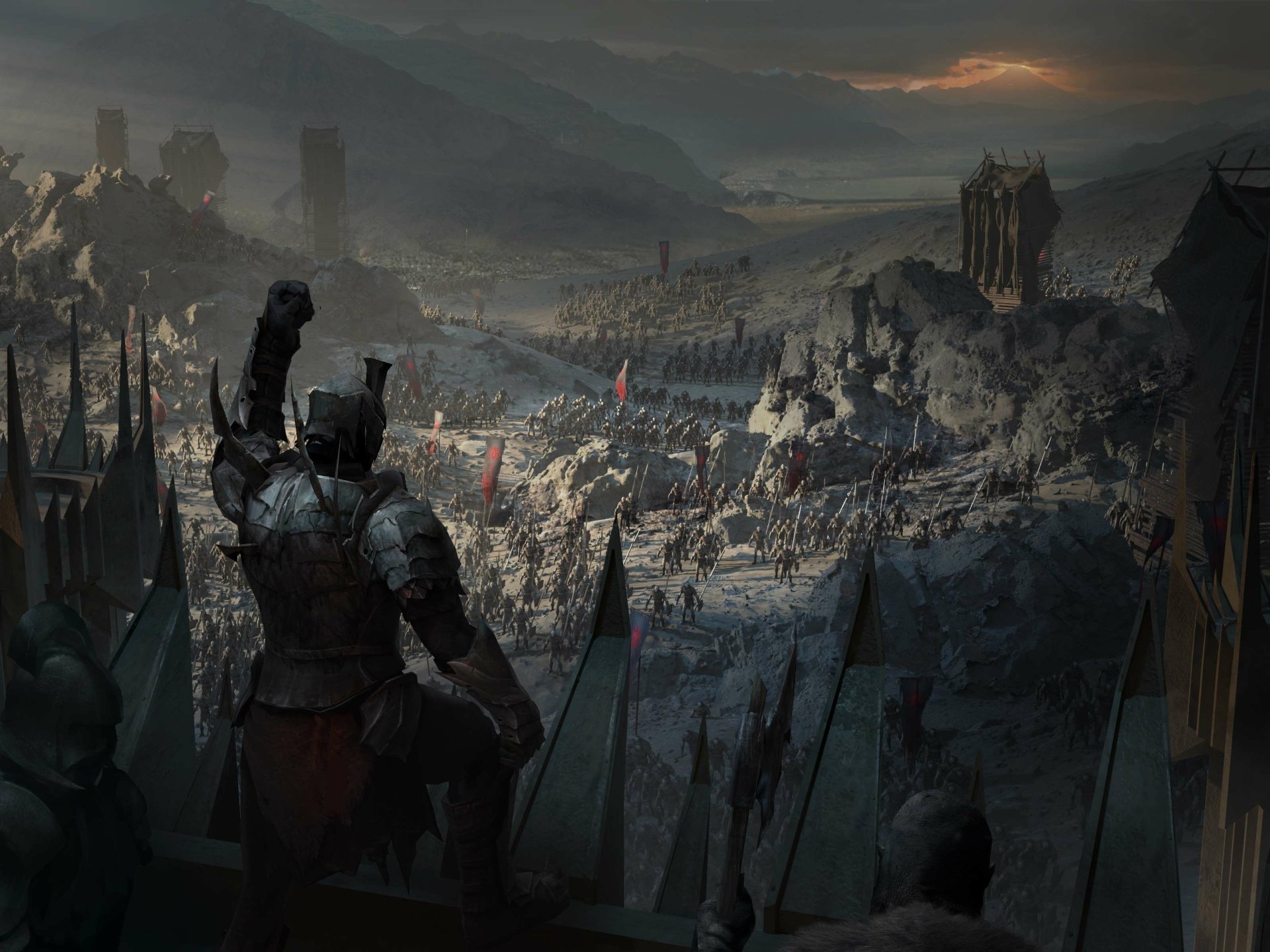 Download Video Game The Lord Of The Rings: Rise To War HD Wallpaper