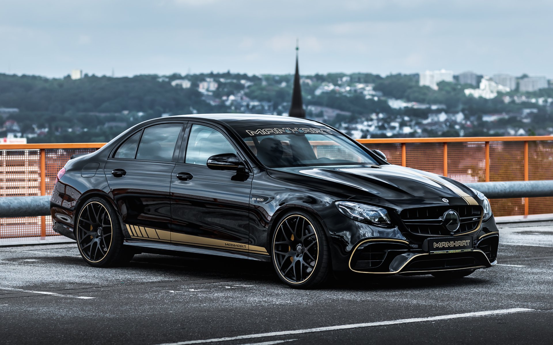 Download Sedan Manhart ER 800 Vehicle Mercedes-AMG E 63 S 4k Ultra HD Wallpaper