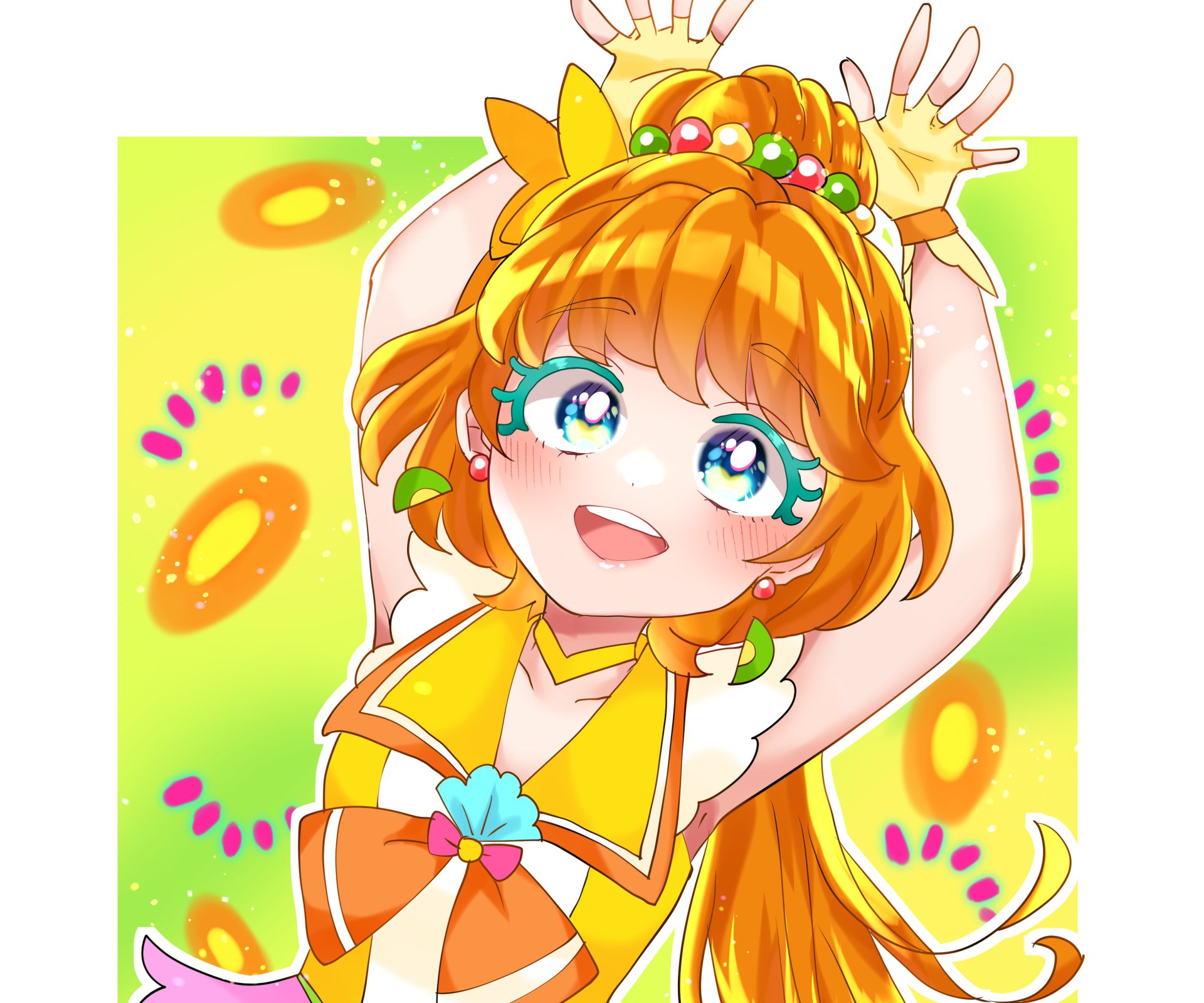 Download Minori Ichinose Anime Tropical-Rouge! Pretty Cure HD Wallpaper