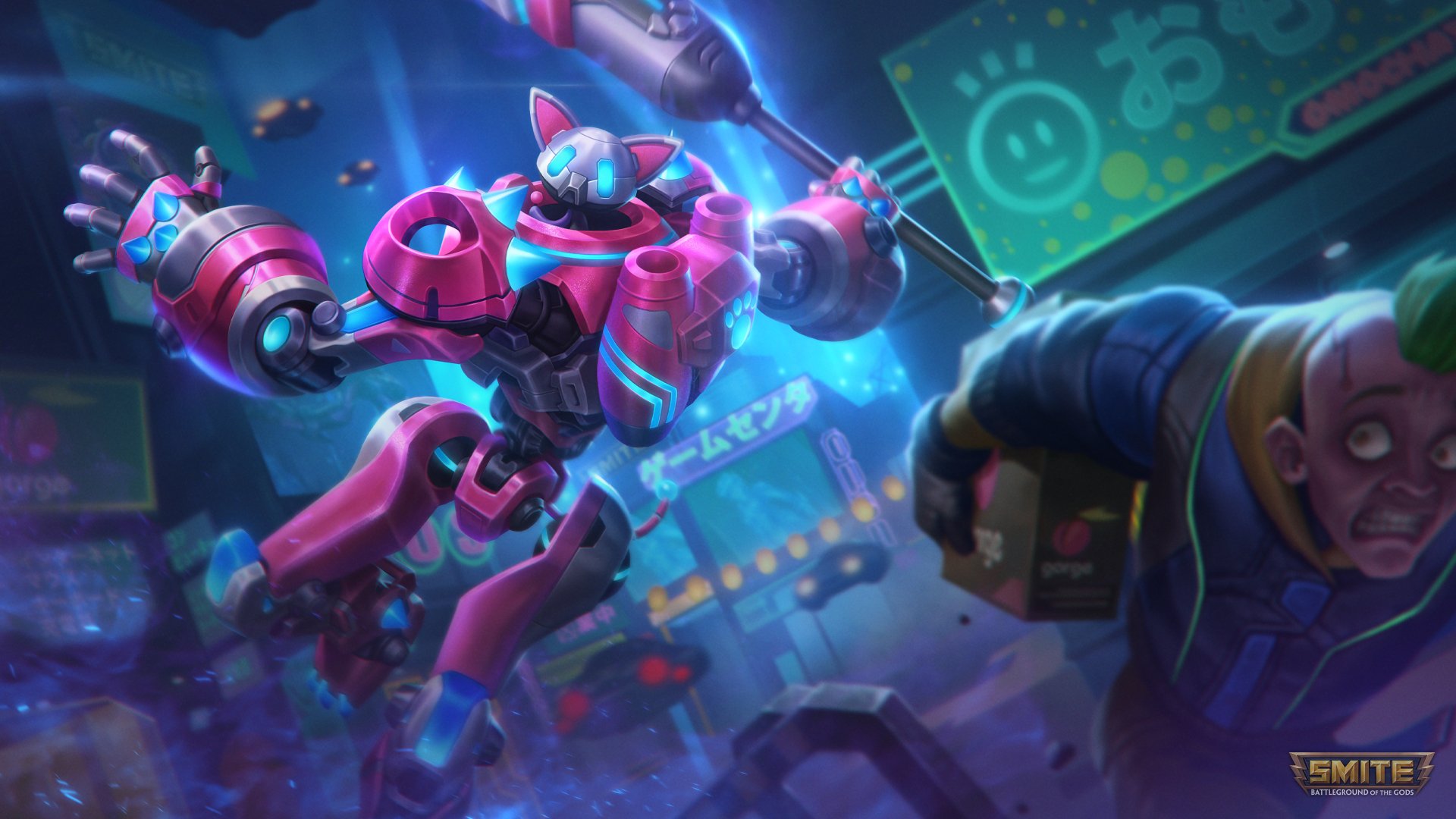 Download Hercules (Smite) Video Game Smite 4k Ultra HD Wallpaper