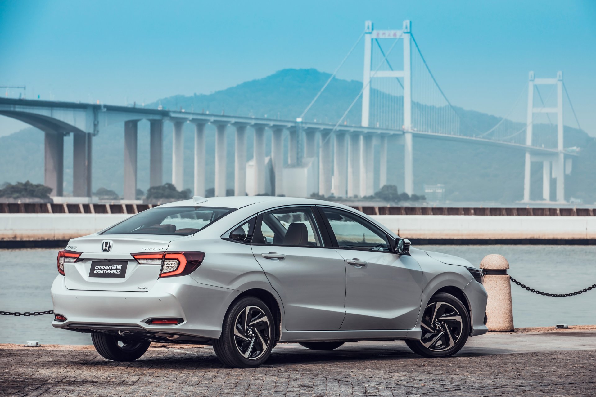 Download Compact Car Vehicle Honda Crider Sport Hybrid 4k Ultra HD Wallpaper