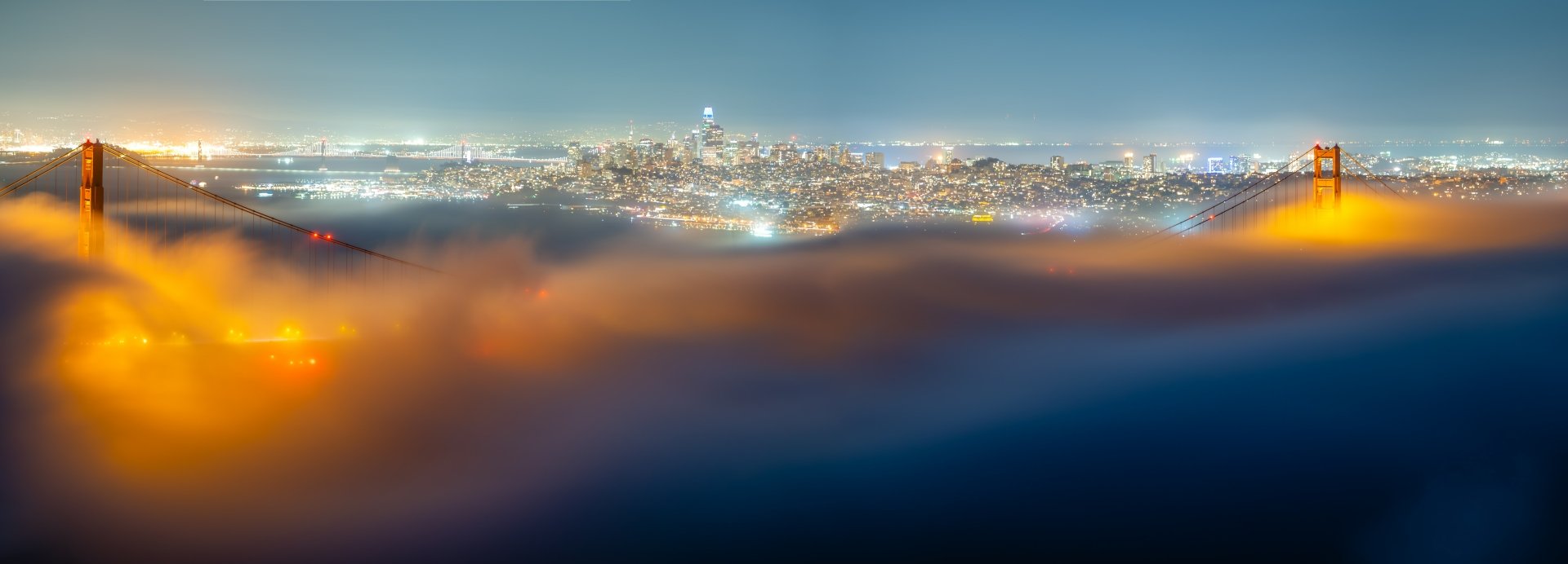 Download Man Made Golden Gate Bridge 4k Ultra HD Wallpaper by Zetong Li