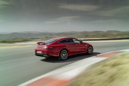  Red Mercedes-AMG GT 63 S E Performance 4-Door Coupé (X290)