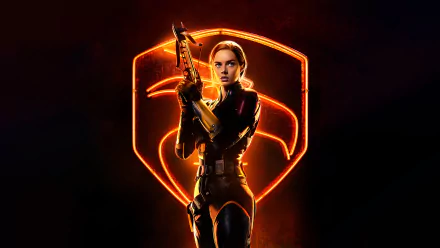  Samara Weaving As Scarlett In Snake Eyes