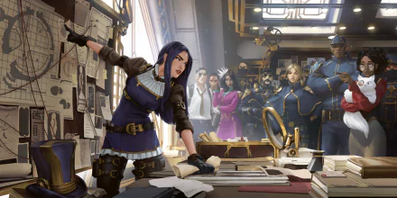 Caitlyn (League Of Legends) video game Legends of Runeterra HD Desktop Wallpaper | Background Image