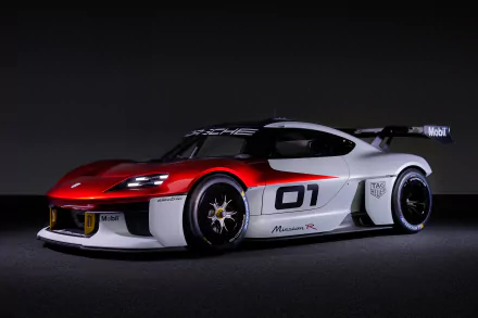 electric car race car vehicle Porsche Mission R HD Desktop Wallpaper | Background Image