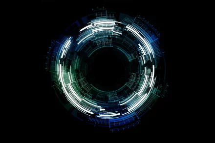 technology Abstract circle HD Desktop Wallpaper | Background Image