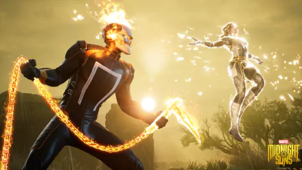 Nico Minoru Ghost Rider video game Marvel's Midnight Suns HD Desktop Wallpaper | Background Image