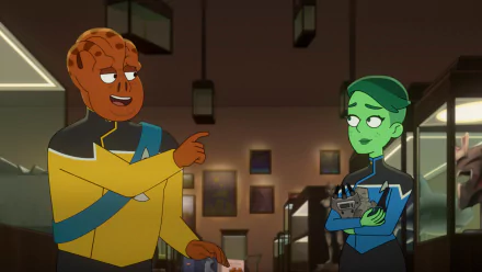 D'Vana Tendi TV Show Star Trek: Lower Decks HD Desktop Wallpaper | Background Image