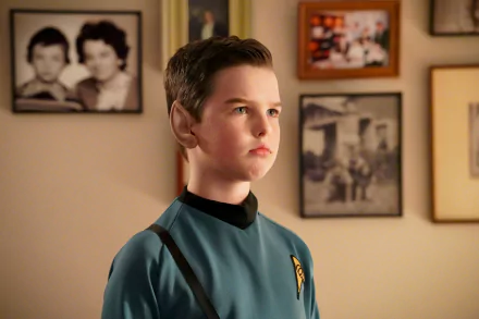 Sheldon Cooper Iain Armitage TV Show Young Sheldon HD Desktop Wallpaper | Background Image