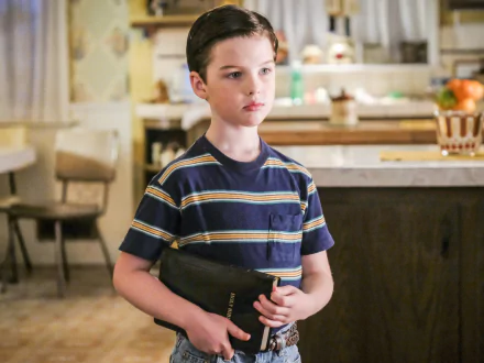 Sheldon Cooper Iain Armitage TV Show Young Sheldon HD Desktop Wallpaper | Background Image
