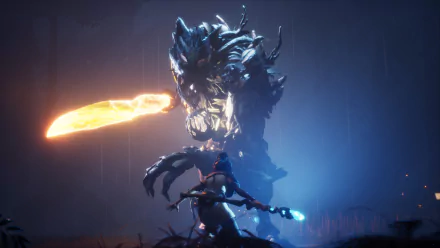 Kena (Kena: Bridge Of Spirits) video game Kena: Bridge of Spirits HD Desktop Wallpaper | Background Image