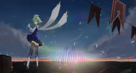 Sucrose (Genshin Impact) video game Genshin Impact HD Desktop Wallpaper | Background Image