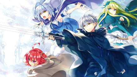 Ophia (Seirei Gensouki) Alma (Seirei Gensouki) Sara (Seirei Gensouki) Rio (Seirei Gensouki) Anime Seirei Gensouki HD Desktop Wallpaper | Background Image