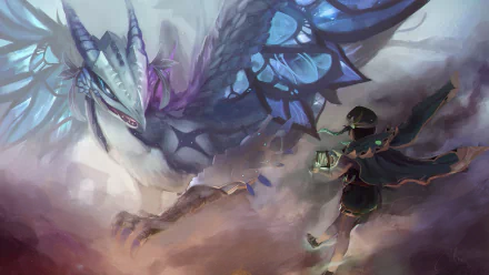 Dvalin (Genshin Impact) Venti (Genshin Impact) video game Genshin Impact HD Desktop Wallpaper | Background Image