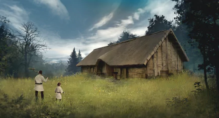 video game Medieval Dynasty HD Desktop Wallpaper | Background Image