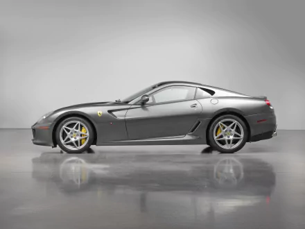 silver car supercar vehicle Ferrari 599 GTB Fiorano HD Desktop Wallpaper | Background Image